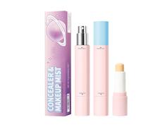 Concealer Stick, Setting Spray, Color Corrector, Non Greasy Formula Longlasting Finish Compact Travel Size for Vacation, Travel, Date Night, Touch Ups, 5.2x1.02x1.02 Inches