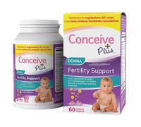 Sasmar Conceive Plus – Integratore per supporto alla fertilità femminile, 60 capsule