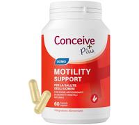 Conceive Plus Supporto per Motilità Maschile, supplementi di sostegno della fertilità, 60 capsule