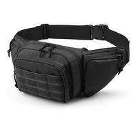 Concelare Porta Fanny Pack Oxford Fabric Gun Fanny Pack per uomo e donna BASSE INCONTRO LEGGE PER IL CAPEDINE CLING CLING 1 BASSO MUSTERNO MUSTERNO OUTDOOR AGGIUNTO.