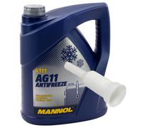 Concentrato Antigelo MANNOL AG11 -40°C 5 Litri Blu Con Beccuccio