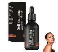 Concentrato Autoabbronzante,Gocce Autoabbronzanti Senza Sole,Self Tanning Drops,Gocce Viso Autoabbronzanti,Adatto a Chi Cerca Risultati Naturali,30ml