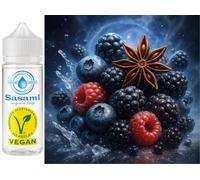 Concentrato di aroma di ghiaccio all'anice Frozen Nebula Berry Mix - Vegano - Sasami - 100 ml
