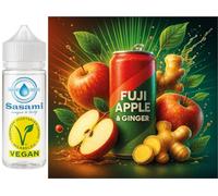 Concentrato di gusto di bevanda energetica Fuji Apple & Ginger - Vegano - Sasami - 10ml
