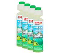 Concentrato Per Lavaggio Finestrini Arancio+Rosmarino SONAX 4 X 250 Ml