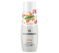 Concentrato SodaStream MIRINDA ZERO per gasatore, sciroppo d'arancia, 440 ml