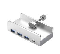 Concentratore del morsetto in lega di alluminio Tipo C Adattatore splitter USB 5Gbps Velocità di trasmissione veloce per tastiere