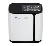 Concentratore di ossigeno mobile, dispositivo di ossigeno per casa, 1 - 6 l/min, concentrazione 93%, timer (0,5 - 4 ore), ciclo di lavoro 24 ore per auto, gite e viaggi (istruzioni in tedesco)