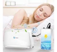 Concentratore di ossigeno portatile con batteria, 3L/min 35% ossigeno da viaggio, concentratore di ossigeno portatile per la casa