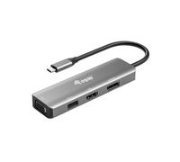 Concentratore Equip 133485 USB-C HDMI VGA DisplayPort USB 2.0 Concentratore Equip 133485 USB-C HDMI VGA DisplayPort USB 2.0