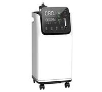 Concentratore Generatore di Ossigeno Medico, Concentratore Generatore di Ossigeno Ossigeno Regolabile dal 93% al 96% con Ruota Universale a 360° per Assistenza Domiciliare e Ospedaliera.,ZY5FW