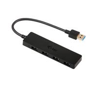 Concentratore USB - I-TEC - U3HUB404 - 4x SuperSpeed USB 3.0 - Alimentato da USB 3.0 - Protezione da sovracorrente