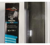 CONCEPT DECOR - TENDA A RULLO VEDO NON VEDO PIOMBO 80X175CM