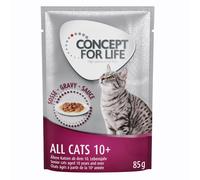 Concept for Life All Cats 10+ - in salsa - Set %: 24 x 85 g