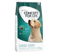10 + 2 kg gratis! 12 kg Concept for Life Crocchette per cane - Large Light