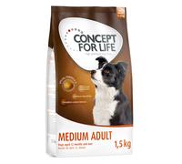 Prezzo prova! 4 x 1,5 kg Concept for Life Crocchette per cane - Adult Medium