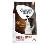 Concept for Life Medium Senior Crocchette per cani - 6 kg (4 x 1,5 kg)