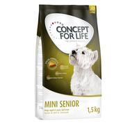 Prezzo speciale! Concept for Life Crocchette per cane - 1,5 kg Nuovo: Mini Senior