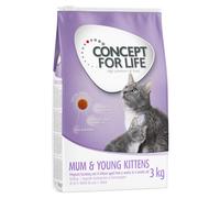 Concept for Life Mum & Young Kittens - ricetta migliorata! - Set %. 2 x 3 kg
