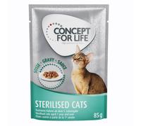 Concept for Life Sterilised Cats - in salsa - 12 x 85 g