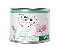 Concept for Life Veterinary Diet Hypoallergenic Cavallo umido per gatto - 6 x 200 g