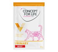 Concept for Life Veterinary Diet Urinary Manzo Buste Umido per gatto - 12 x 85 g