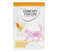 Concept for Life Veterinary Diet Urinary Pollo Buste Umido per gatto - Set %: 48 x 85 g