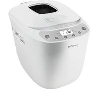 CONCEPT Hausgeräte pc5520 - Macchina per pane, 12 programmi, 550 W, colore: Bianco