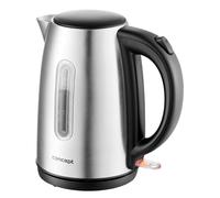 CONCEPT Hausgeräte RK3320 - Bollitore in acciaio INOX, 1,7 l, 2200 W, colore acciaio INOX scuro