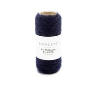 Concept Katia - Gomitolo di lana SuperKid Mohair, 20 g, colore: 35, blu notte