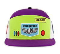 Concept One Disney Pixar Toy Story 4 Baseball cap, Buzz Lightyear Snapback Hat with Flat Brim Cappellino, Multicolore, Taglia Unica Unisex-Adulto
