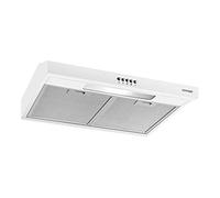 Concept OPP1260WH cappa aspirante 135 m³/h Cappa aspirante a parete Bianco D