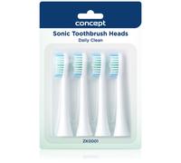 Concept Perfect Smile Daily Clean testine di ricambio per spazzolino for ZK4000, ZK4010, ZK4030, ZK4040 4 pz