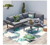 CONCEPT U - Salotto Da Giardino Basso, Divano Reclinabile Teora