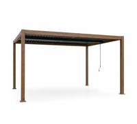 CONCEPT USINE | Pergole e Tende per Ricevimenti Nero | 4 x 3 m | Qualità Premium | Design Puré & Funzionale | Mobili contemporanei durevoli | Comfort e durata quotidiana