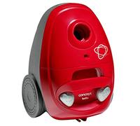 CONCEPT VP8350 Aspirapolvere con sacchetto"BELL", potenza 700 W, compatto, rosso, filtro HEPA 10, spazzola ECO e bocchetta