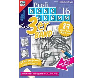 Conceptis Puzzl Profi-Nonogramm 3er-Band Nr. 16 (Pic-a-Pix / Logik-R (Tascabile)