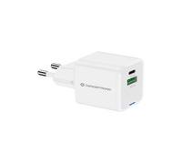 Conceptronic 2-Port 20W GaN USB-PD-Ladegerät USB-C x 1 USB-A 1 QC 3.0 ALTHEA15W
