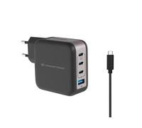 Conceptronic 4-Port 100W GaN USB PD Charger with USB-C Charging Cable ALTHEA18B