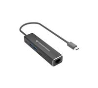 Conceptronic ABBY13B Docking Station Wired USB 3.2 Gen 1 (3.1 Gen 1) Type-C Grigio - Nouvo