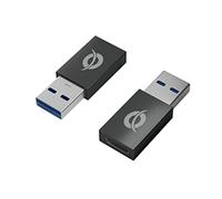 Conceptronic DONN Pack 2 adattatori USB-A 3.0 maschio a USB-C femmina OTG