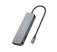 Conceptronic DONN02G Schnittstellen-Hub USB 3.2 Gen 1 (3.1 Gen 1) Type-C 5000 Mbit/s Aluminium ( DONN02G )