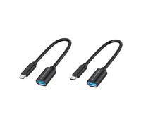 CONCEPTRONIC adattatore USB-C a USB-A 0,2m 3A Nero