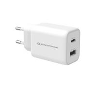 Conceptronic ALTHEA11W Interno AC 3,3 V Bianco ALTHEA 2-Port 33W USB PD PPS