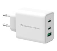 Conceptronic ALTHEA12W Interno AC 5 V Bianco ALTHEA 3-Port 65W GaN USB PD