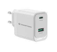 Conceptronic Ladegerät 2Port 45W 1xUSB-C 1xUSB-A white ALTHEA20W45