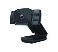 CONCEPTRONIC AMDIS02B - Webcam con messa a fuoco automatica 2K Super HD con micr