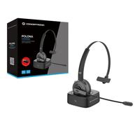Conceptronic POLONA03BD cuffia e auricolare Wireless A Padiglione Ufficio Bluetooth Base di ricarica Nero
