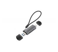 Conceptronic BIAN05G lettore di schede USB 3.2 Gen 1 [3.1 Gen 1] Type-A/Type-C Grigio (CONCEPTRONIC Card Reader USB-C/USB-A -) NEW