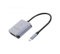 Conceptronic BIAN08G lettore di schede USB 3.2 Gen 2 Type-C Grigio NEW